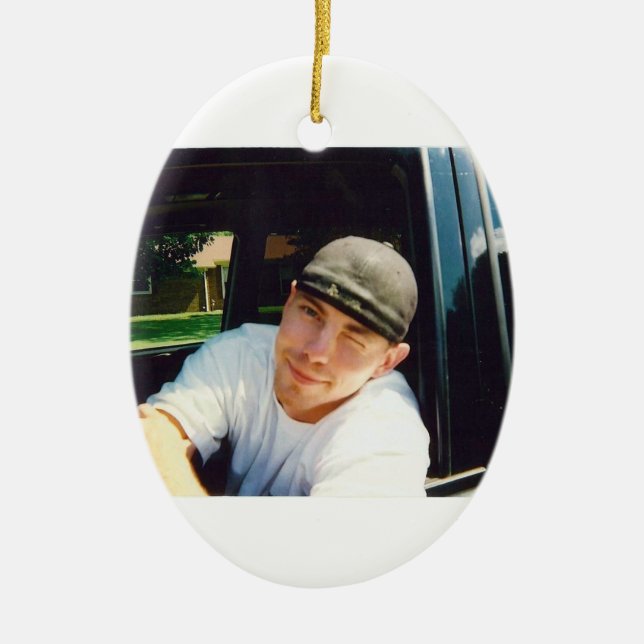 Heaven in our home ceramic tree decoration (Front)