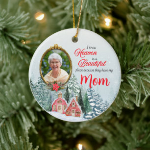 Heaven is a Beautiful Place Round Ornament Bundle