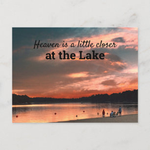 Heaven is a little Closer Postcard