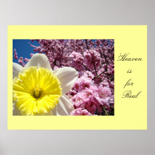 Heaven is for Real art prints Spring Flowers