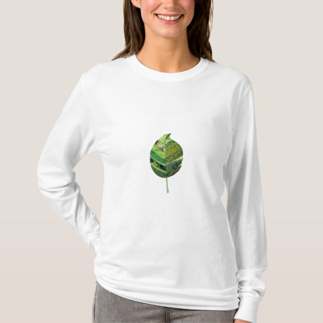 Heaven is Green Long Sleeve T-Shirt (Front)