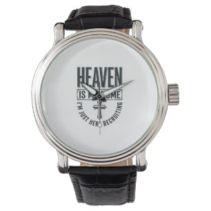 Heaven Is My Home Christian Recruiting Shirt Desig Watch