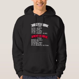 Heaven Is Where The Police Are British Joke Hoodie