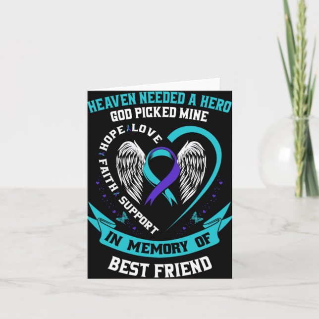 Heaven Needed A Hero God Cked My Friend Sui  Card (Front)