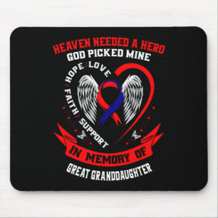 Heaven Needed A Hero God Great Granddaughter Chd A Mouse Mat