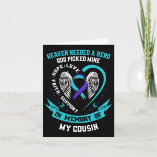 Heaven Needed A Hero God Picked My Cousin Suicide Card