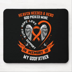 Heaven Needed a Hero God Picked My Godfather Leuke Mouse Mat