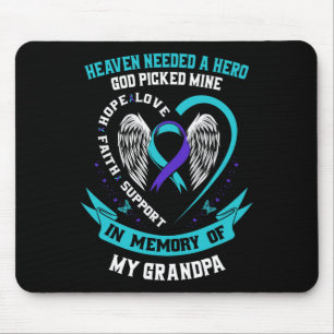 Heaven Needed a Hero God Picked My Grandpa Suicide Mouse Mat