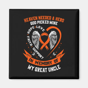 Heaven Needed a Hero God Picked My Great Uncle Leu Magnet