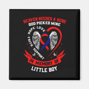 Heaven Needed A Hero God Picked Son Little Boy Chd Magnet
