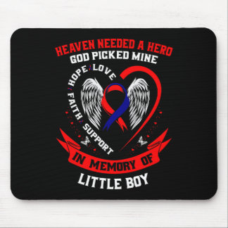 Heaven Needed A Hero God Picked Son Little Boy Chd Mouse Mat