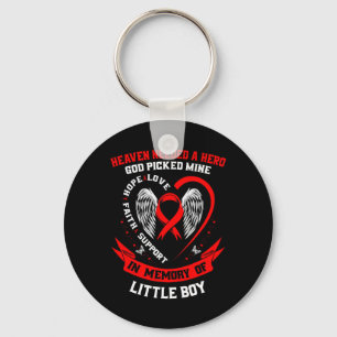 Heaven Needed A Hero God Picked Son Little Boy Hea Key Ring