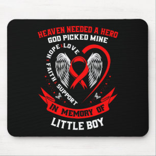 Heaven Needed A Hero God Picked Son Little Boy Hea Mouse Mat