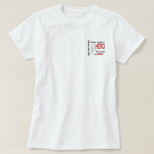 Heaven Needed A Hero Mum Lung Cancer T-Shirt