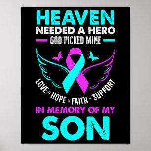 Heaven Needed Hero God Picked Mine Son Suicide Pre Poster