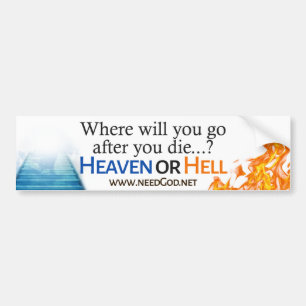 Heaven or Hell Car Decal