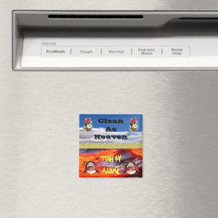 Heaven Or Hell Clean or Dirty Dishwasher Magnet