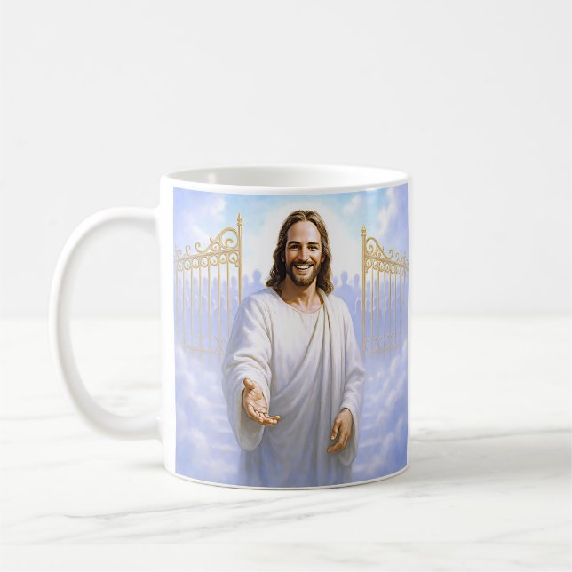 Heaven’s Gate Jesus Coffee Mug (Left)