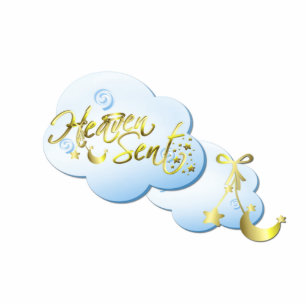 Heaven Sent Baby Ornament Photo Sculpture Decoration