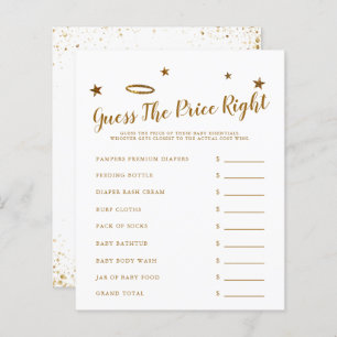 Heaven Sent Baby Shower Guess The Price Right