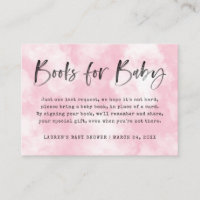 Heaven Sent Book Request | Baby Shower | Pink
