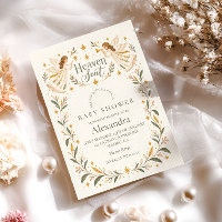 Heaven Sent Botanical Angel Baby Shower