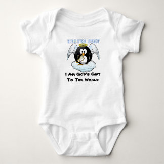 Heaven Sent I Am God's Gift To The World Baby Bodysuit