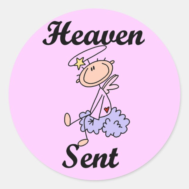 Heaven Sent Stickers (Front)