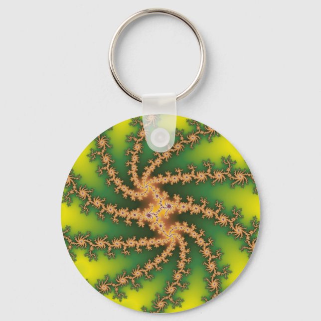 Heaven Twist - Fractal Key Ring (Front)
