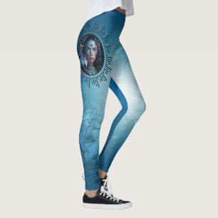 Heavenly alliance the wolf and the beautiful woman leggings
