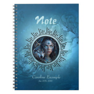 Heavenly alliance the wolf and the beautiful woman notebook