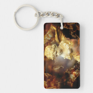 Heavenly Angel Cherub Key Ring