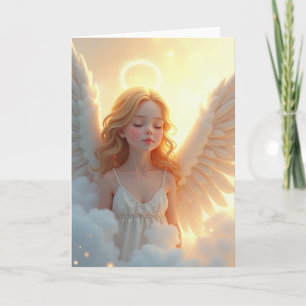 Heavenly Angel Christmas Card