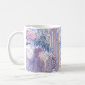 Heavenly Angel Garden Fantasy Mug