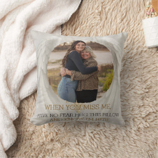 Heavenly Angel Memorial Pillow with Family Photo