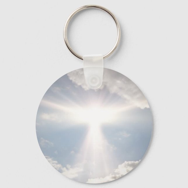 Heavenly angelic sky key ring (Front)