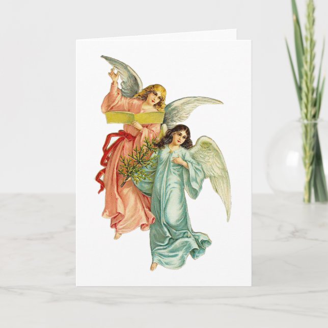 Heavenly Angels Holiday Card (Front)