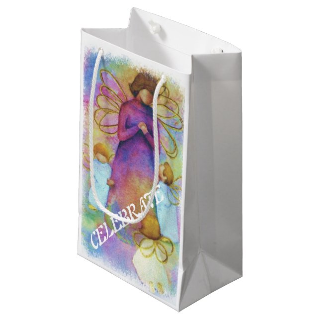 HEAVENLY ANGELS SMALL GIFT BAG (Front Angled)