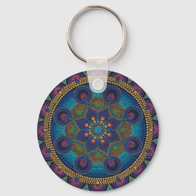 Heavenly beauty key ring (Front)
