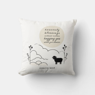 Heavenly Blessings Prayer   Neutral Colours   Shee Cushion