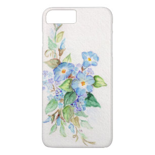 Heavenly Blues design on an iPhone Case