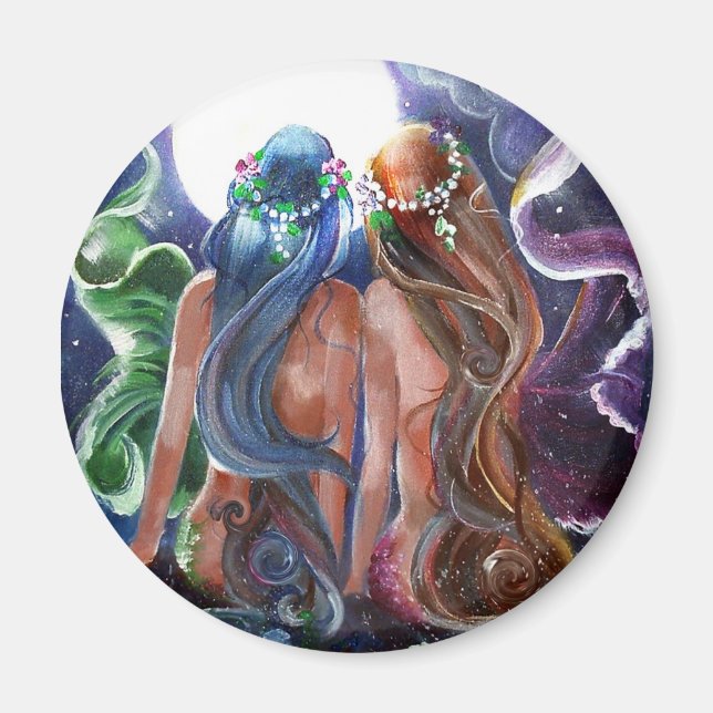 Heavenly bodies Mermaid Magnet (Front)