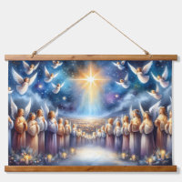 Heavenly Choir Under Star of Bethlehem