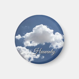 Heavenly Clouds in a Blue Sky Magnet
