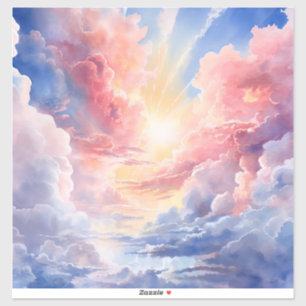 Heavenly Clouds Vinyl Sticker