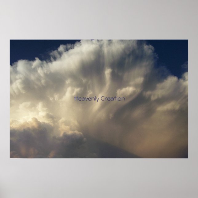 Heavenly Creation Poster (Front)