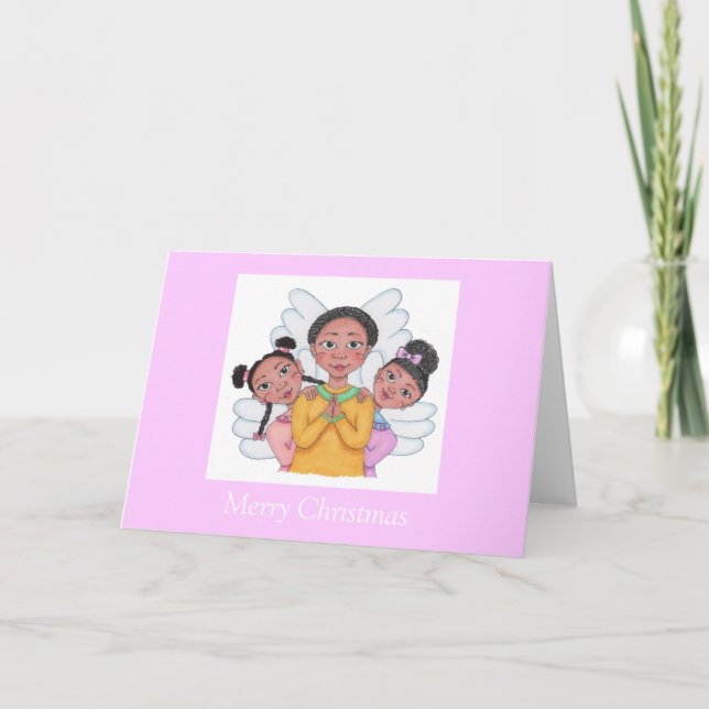 Heavenly Cuties Greeting Card (Front)