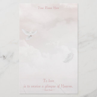 Heavenly Dove Stationery