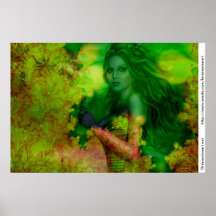 Heavenly Garden Poster