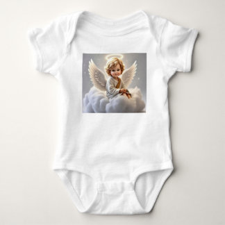 " HEAVENLY GUARDIAN " BABY BODYSUIT
